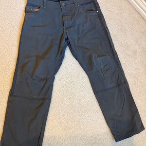 KÜHL Men’s Hiking Pants 36x28 Gray Outdoor Tactical Stretch Trail Workwear